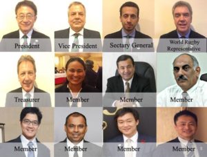 Asia Rugby Exco Dec 2016