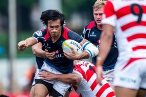 Hong Kong vs Japanese in Asia Rugby Championships 2016 at Hong Kong Football Club, Causeway Bay, Hong Kong on 6 May 2016, Hong Kong, China Photo by Ike Li / ikeimages