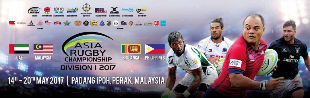 Asia Rugby Championship 2017 Div 1 ARC2017 Asia Rugby