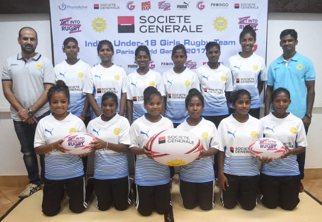 Indian Under-18 Girls Rugby 7s Team Tour   |  Paris World Games 2017