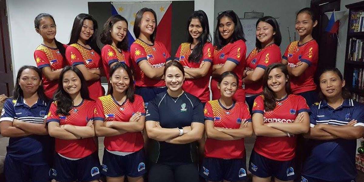 Philippine U17 girls rugby