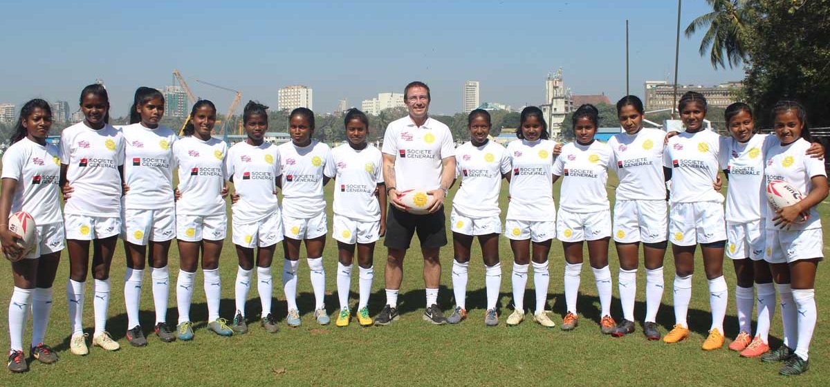 Indian U17 girls rugby