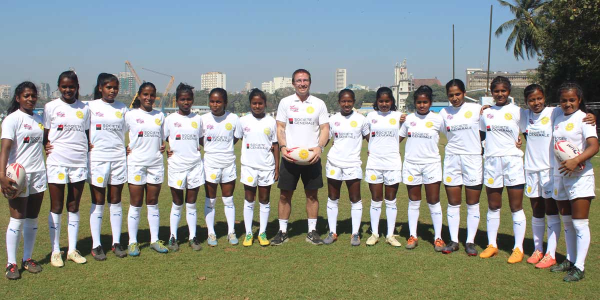 Indian U17 girls rugby