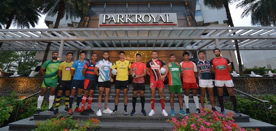 Asia Rugby Sevens Trophy Team Captains Asia Rugby