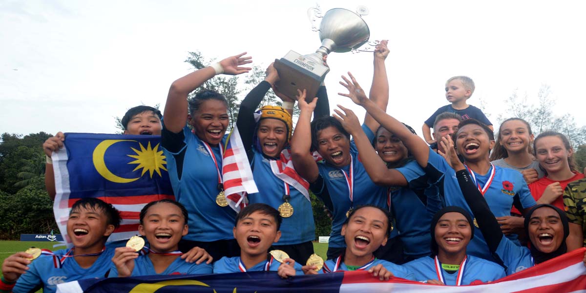 Asia Rugby Sevens trophy Brunei