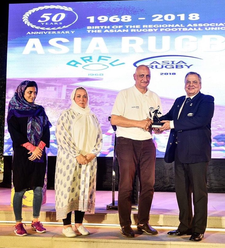 Iran Rugby Union the Women’s Rugby Development Awards.