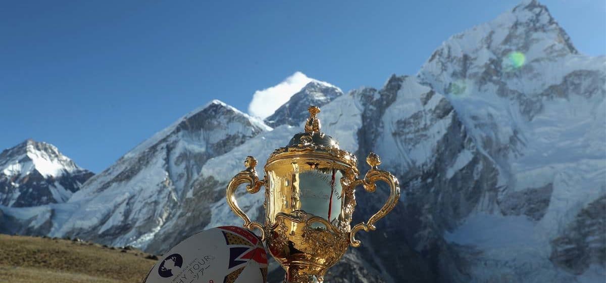 Rugby World Cup 2019 Trophy Tour Nepal