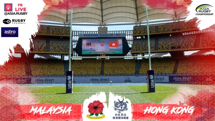 Live Streaming Malaysia V Hong Kong #ARC2019  Asia Rugby