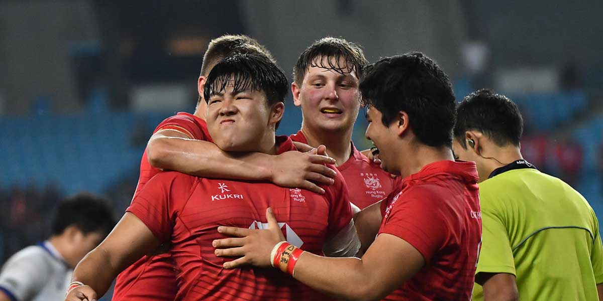 Asia Rugby U19 Champions Hong Kong