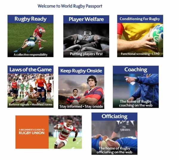 World Rugby course