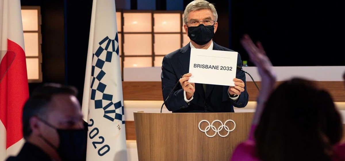 IOC elects Brisbane 2032 %%sep%% IOC Members today voted to elect Brisbane 2032 as host of the Games of the XXXV Olympiad