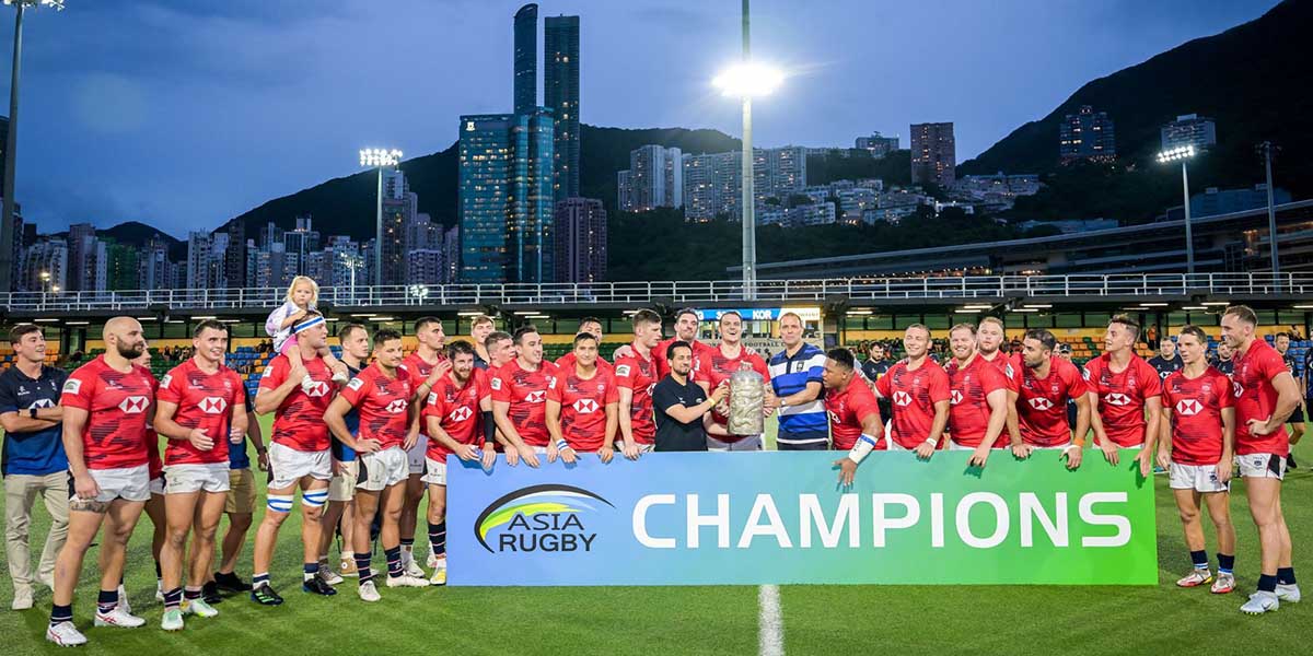 Asia Rugby Men’s Championship title.