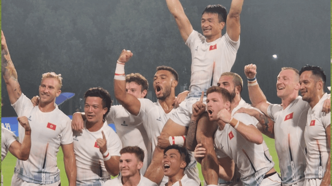 Hong Kong China wins mens rugby sevens gold to give winger Salom Yiu a fitting farewell