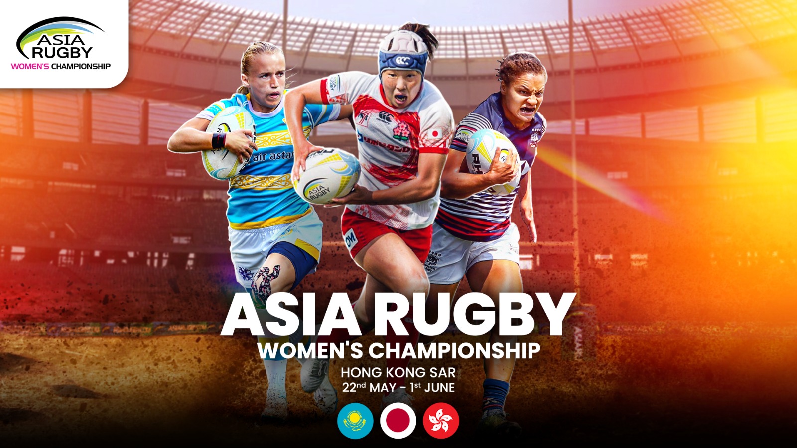 Where can I watch the Asia Rugby Women’s Championship