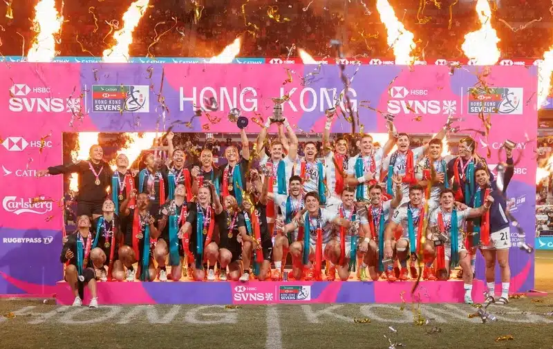 New Zealand women and Argentina men claimed the Cathay HSBC Hong Kong Sevens