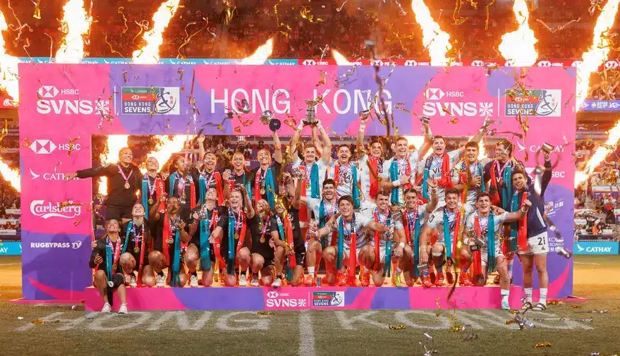 New Zealand women and Argentina men claimed the Cathay HSBC Hong Kong Sevens