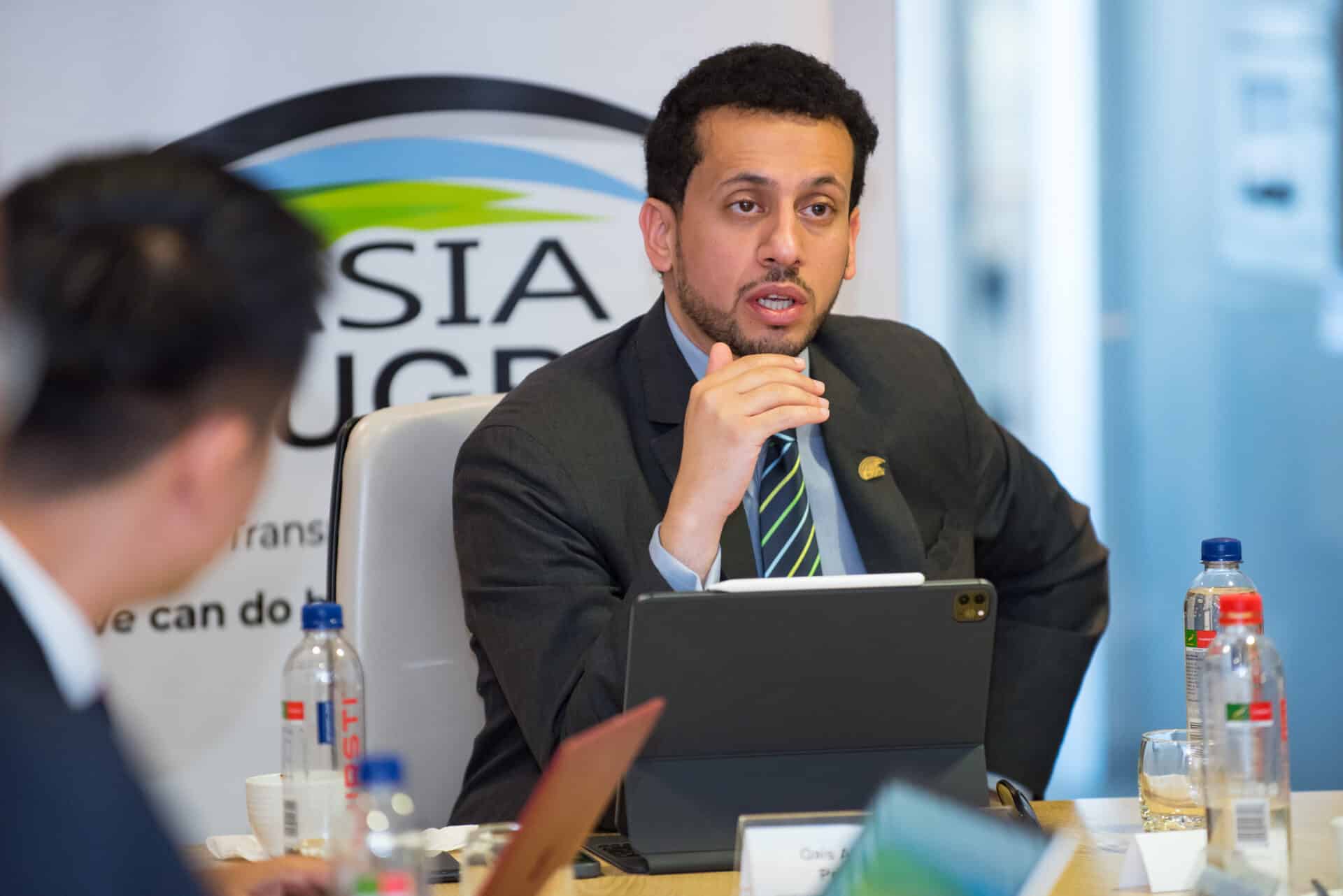 Asia Rugby President Qais Al Dhalai