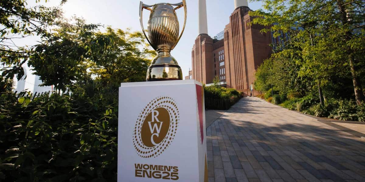 Rugby World Cup trophy