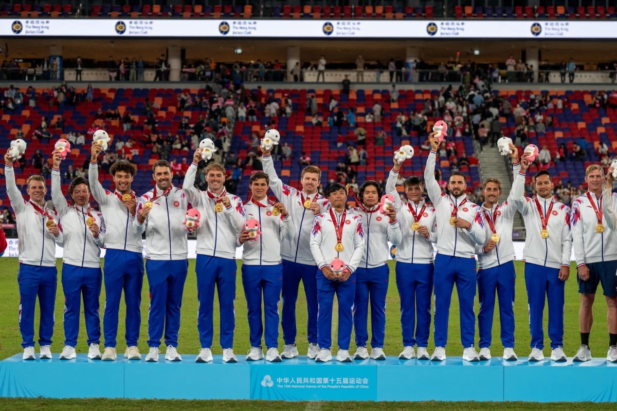 Hong Kong China Men's Sevens squad win gold at 15th National Games