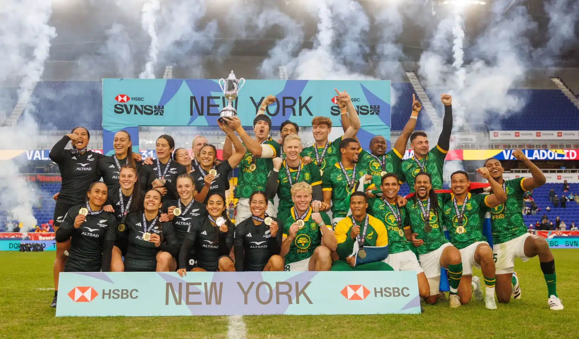 Blitzboks and Black Ferns